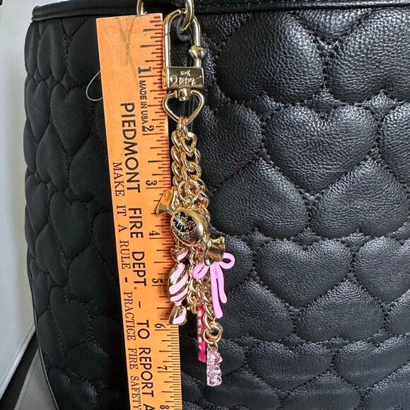 Betsey Johnson Unique Purse Charm Choose from 3 Different Lengths See Pics K777 - Picture 7 of 17